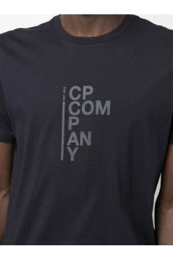 C.P. Company Shirts Mercerized Jersey Saylor T-Shirt Black -C.P. Company Winkel b582b5bb265fcc596fa06358451b5a84