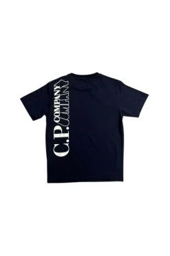 C.P. Company T-shirts T-shirt Eclipse Blue -C.P. Company Winkel b68b46ee98aa080a5bee8c07bc6f0470