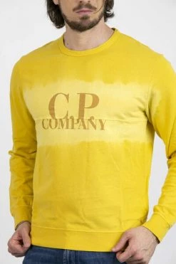 C.P. Company Hoodies & Sweatvesten SWEATSHIRT WITH LOGO Yellow -C.P. Company Winkel b72c8385b0233479a0d8789759a20dd5