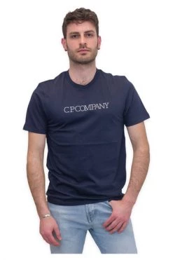 C.P. Company Shirts T-shirt Blue -C.P. Company Winkel b7501819983221a4071ef4a376ff643a