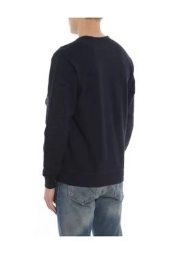 C.P. Company Hoodies & Sweatvesten Lightweight Knit Crew Neck Total Eclipse Blue -C.P. Company Winkel b75fc59ceb3e79ee739080cf0bec160d