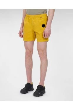 C.P. Company Badmode Shorts Yellow -C.P. Company Winkel b7cc5800f1736aa5b76f16e5518d86a3