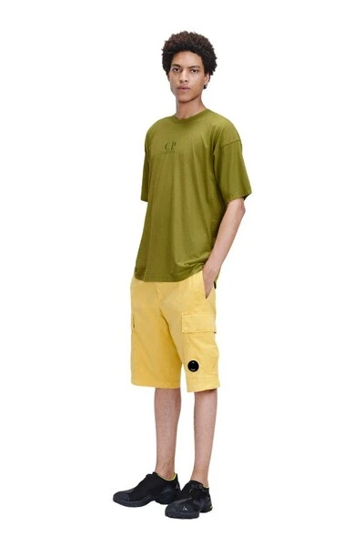 C.P. Company Shirts No Gravity Jersey Logo T-Shirt Green 3 C.P. Company Shirts No Gravity Jersey Logo T-Shirt Green - Afbeelding 3