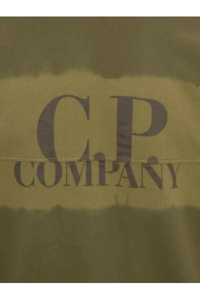 C.P. Company Hoodies & Sweatvesten Light Fleece Tie-Dye Logo Sweatshirt Green 3 C.P. Company Hoodies & Sweatvesten Light Fleece Tie-Dye Logo Sweatshirt Green - Afbeelding 3