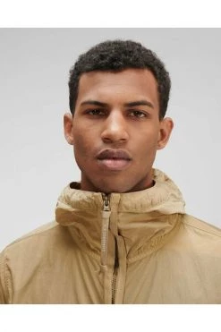 C.P. Company Zomerjassen Hooded Jacket Beige