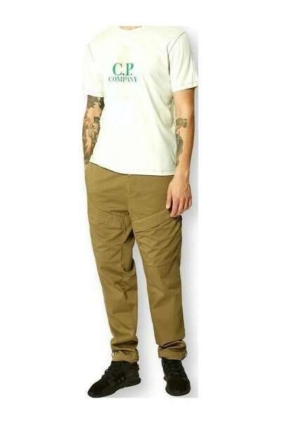 C.P. Company Broeken Chinos Green 1 C.P. Company Broeken Chinos Green