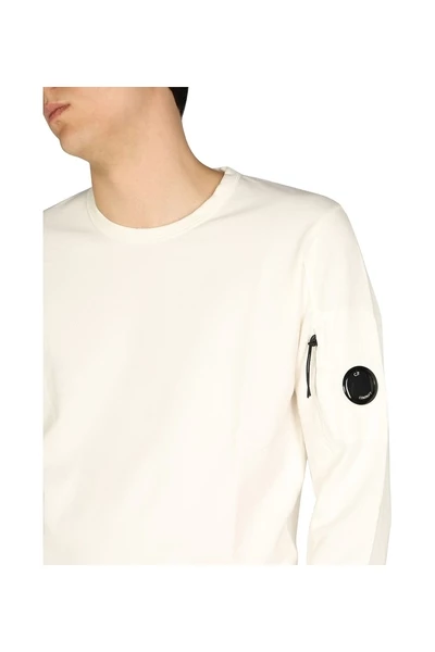 C.P. Company Hoodies & Sweatvesten Sweatshirt With Iconic Lens White 4 C.P. Company Hoodies & Sweatvesten Sweatshirt With Iconic Lens White - Afbeelding 4