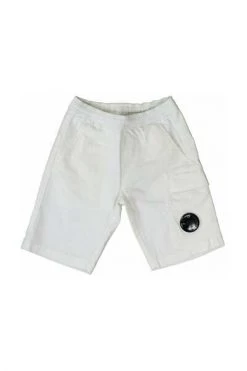 C.P. Company Korte Broeken Shorts White