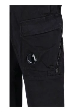C.P. Company Broeken Tapered Trousers Black -C.P. Company Winkel bd884bc37220efcc240d531813b7b0ae