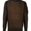 C.P. Company Truien & Vesten Round-neck Knitwear Brown