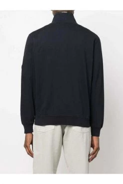 C.P. Company Winterjassen Logo Patch Lightweight Jacket Blue