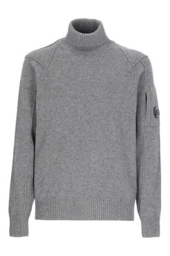 C.P. Company Truien & Vesten Turtlenecks Gray