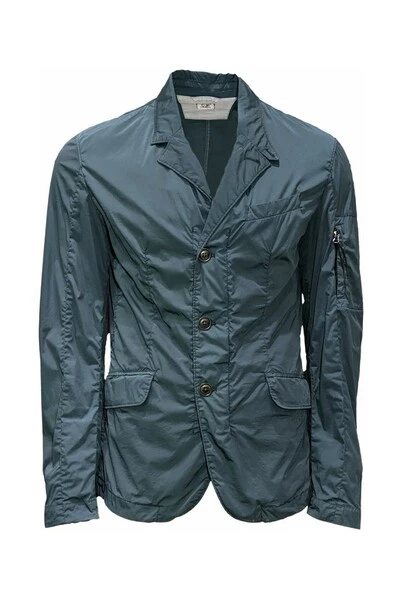 C.P. Company Zomerjassen American Sports Nycra Fabric Blue 3 C.P. Company Zomerjassen American Sports Nycra Fabric Blue - Afbeelding 3