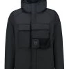 C.P. Company Winterjassen OUTERWEAR - MEDIUM JACKET Black