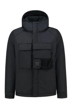 C.P. Company Winterjassen OUTERWEAR - MEDIUM JACKET Black
