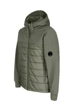 C.P. Company Gewatteerde Jassen Shell Mixed Padded Goggle Jacket Green -C.P. Company Winkel c2fec77e80fed43554cc64a9c8f8716d