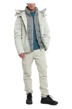 C.P. Company Broeken STRETCH CARGO PANT 13CMPA186A 005529G White -C.P. Company Winkel c4ae3741edba9958ec3f63cac96e0b92