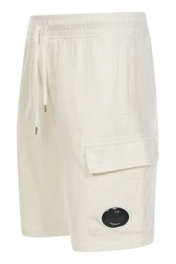 C.P. Company Korte Broeken Shorts White