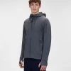 C.P. Company Hoodies & Sweatvesten Zip Through Goggle Hoody Gray