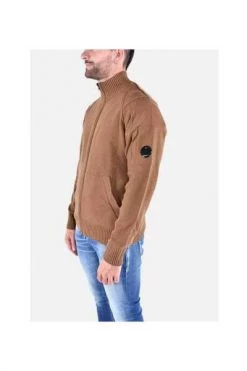 C.P. Company Hoodies & Sweatvesten Blouses ; Shirts Brown