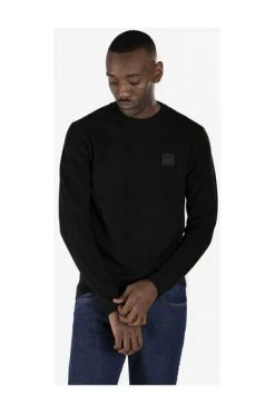 C.P. Company Truien & Vesten Thin Wool Shirt Sweater Black -C.P. Company Winkel c795f98f56644bc78df7f7e9008d8120