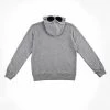 C.P. Company Sweaters Basic Fleece Goggle Hoodie Gray