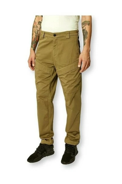 C.P. Company Broeken Chinos Green 2 C.P. Company Broeken Chinos Green - Afbeelding 2