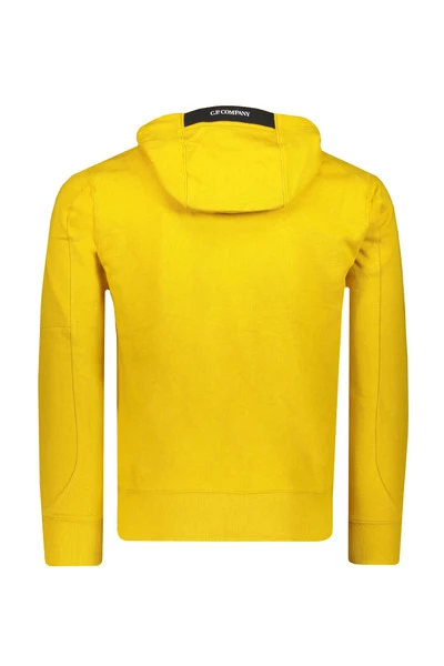 C.P. Company Hoodies & Sweatvesten Diagonal Raised Fleece Pullover Hoodie Yellow 2 C.P. Company Hoodies & Sweatvesten Diagonal Raised Fleece Pullover Hoodie Yellow - Afbeelding 2