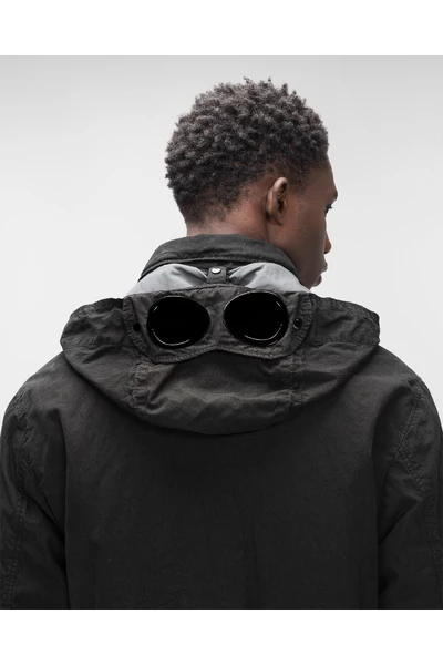 C.P. Company Zomerjassen Chrome-R Detachable Goggle Overshirt Black 6 C.P. Company Zomerjassen Chrome-R Detachable Goggle Overshirt Black - Afbeelding 6