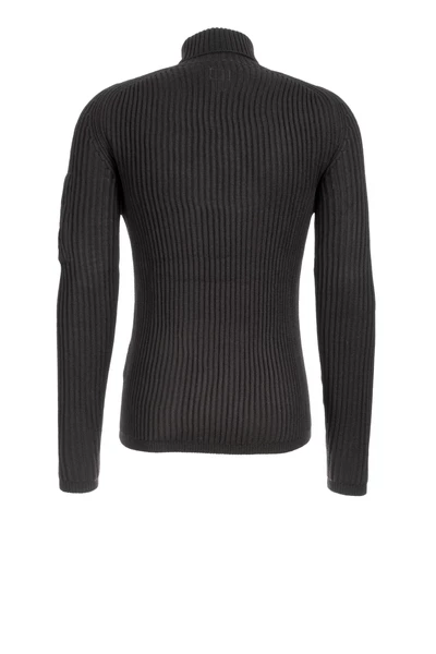 C.P. Company Truien & Vesten Men Turtleneck Sweater Merino Wool Black 5 C.P. Company Truien & Vesten Men Turtleneck Sweater Merino Wool Black - Afbeelding 5