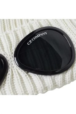 C.P. Company Hoeden Beanies White