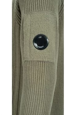 C.P. Company Polo's Men Troyer From Lammwoll Green -C.P. Company Winkel cec70fe2a7949535cfbd5320344d4798