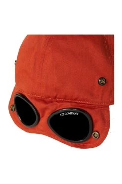 C.P. Company Petten Caps Orange
