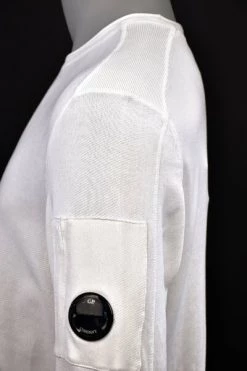 C.P. Company Truien & Vesten Sweat Trick With Lens White -C.P. Company Winkel d2255fde548fa75bb21b00807ffd8af5