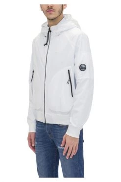 C.P. Company Winterjassen Pro-Tek Mesh Jacket White -C.P. Company Winkel d2372fcea826d7fea47afb9e810d02cf