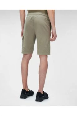 C.P. Company Korte Broeken Light Fleece Cargo Shorts Beige -C.P. Company Winkel d6c4b588b738595eaa325ea231070925