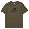 C.P. Company Shirts Logo T-Shirt Green