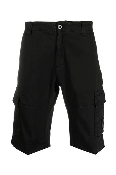 C.P. Company Korte Broeken Cargo Shorts Black 1 C.P. Company Korte Broeken Cargo Shorts Black