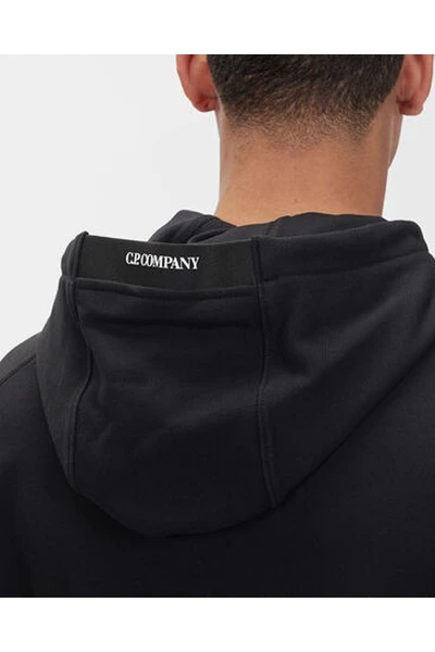 C.P. Company Hoodies & Sweatvesten Lens-detailed Cotton Hoodie Black 6 C.P. Company Hoodies & Sweatvesten Lens-detailed Cotton Hoodie Black - Afbeelding 6