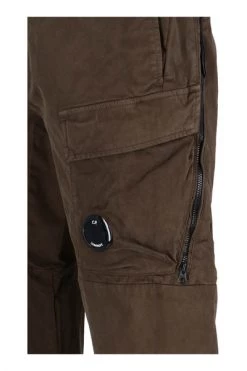 C.P. Company Broeken Straight Trousers Brown -C.P. Company Winkel d8b52b51400db09a0e5d833cb3fe66fd