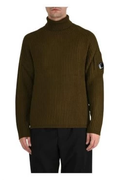 C.P. Company Truien & Vesten Turtlenecks Green