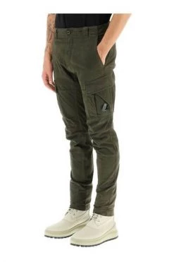C.P. Company Broeken Trousers Green