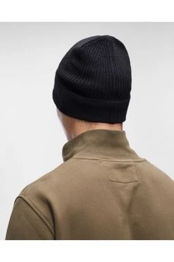 C.P. Company Petten Caps Black