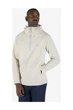 C.P. Company Hoodies & Sweatvesten Metropolis Series Diagonal Raised Fleece Half Zip Hoodie Beige -C.P. Company Winkel dc9fa592d563e9022f684a6cde452533