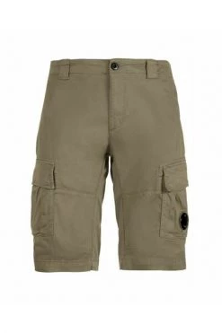 C.P. Company Korte Broeken Men Clothing Shorts 12CMBE062A005694G Green