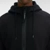 C.P. Company Hoodies & Sweatvesten Zip-throughs Black