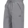 C.P. Company Korte Broeken SWEATBERMUDA CARGO DYSHELL Gray
