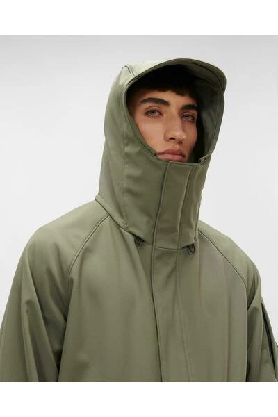 Regenjassen C.P. Company Shell-R Parka Green 2 Regenjassen C.P. Company Shell-R Parka Green - Afbeelding 2