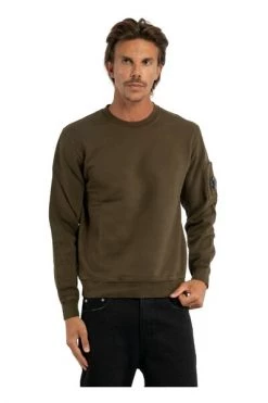 C.P. Company Truien & Vesten Sweater Green -C.P. Company Winkel e193693038657efd3ffc5433bae5708b