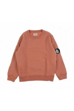 C.P. Company Basic Sweatershirt Cedar Wood Orange